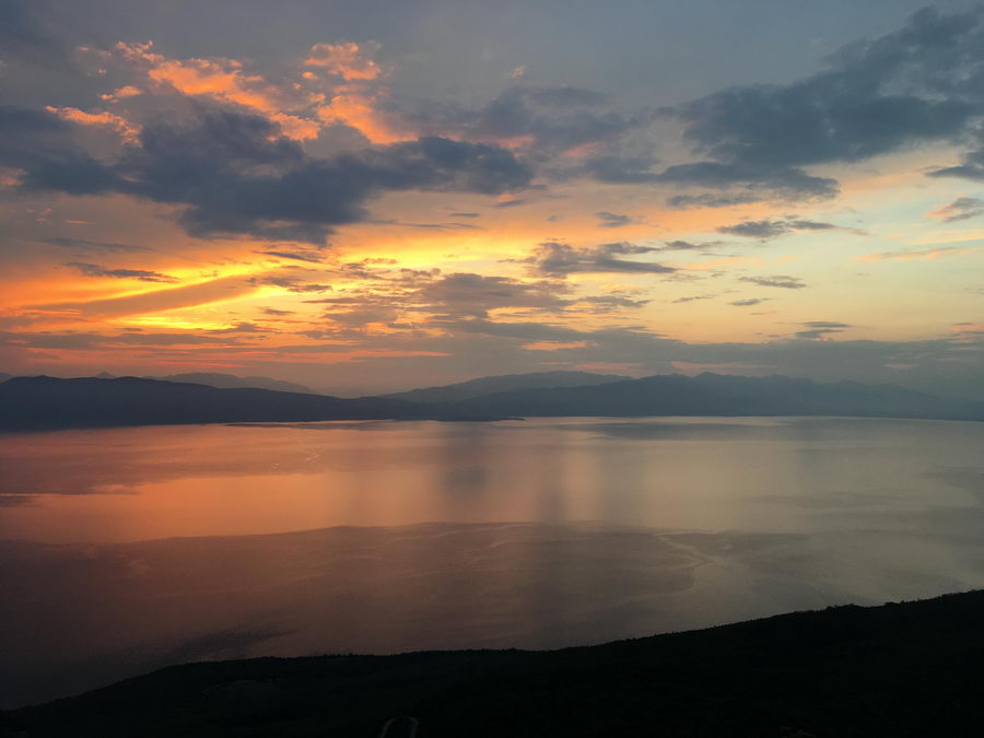Am Ohrid-See